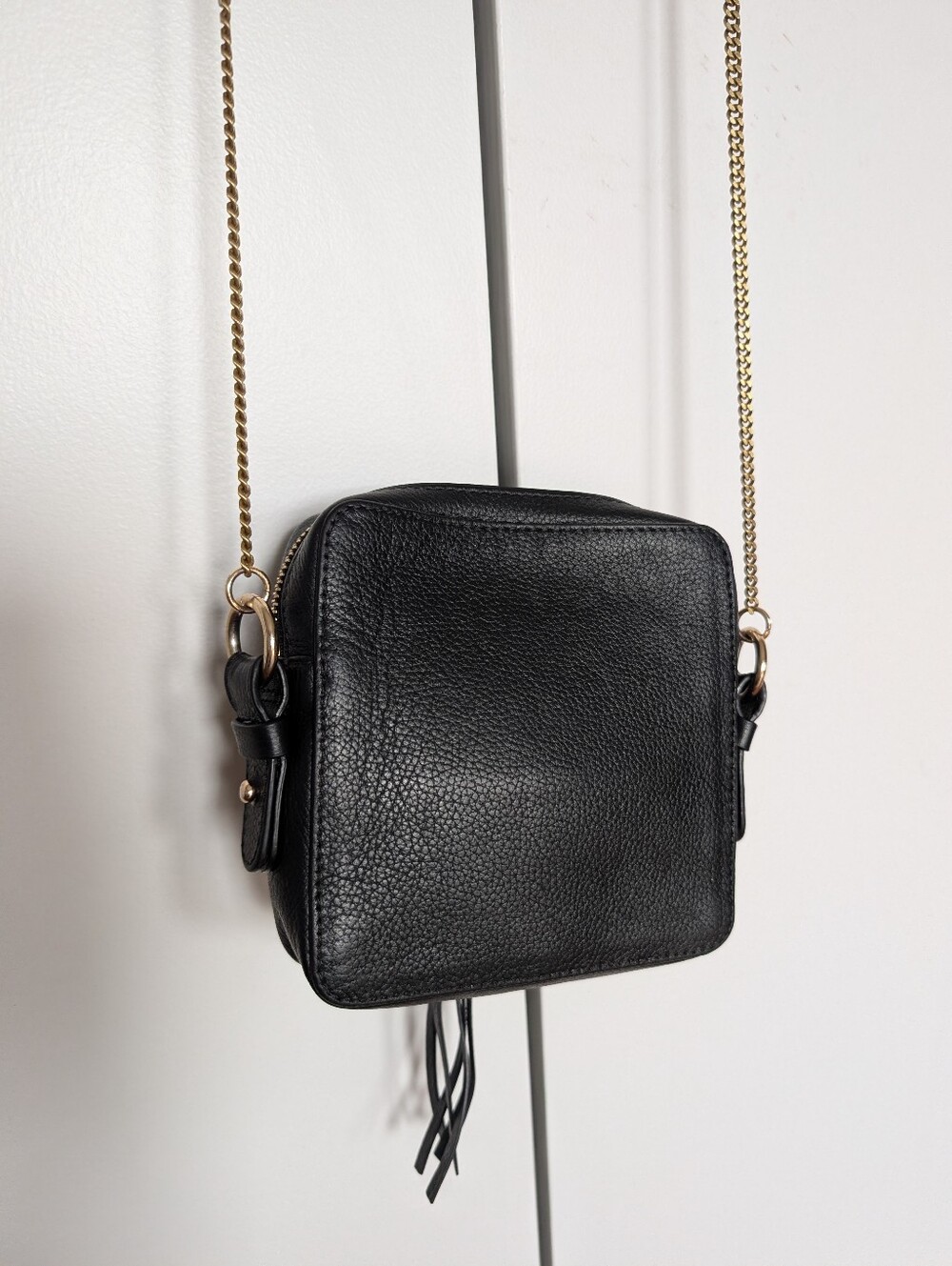 See By Chloé Joan Mini Camera Bag In Black Leather & Suede Crossbody or Shoulder - Picture 6 of 9